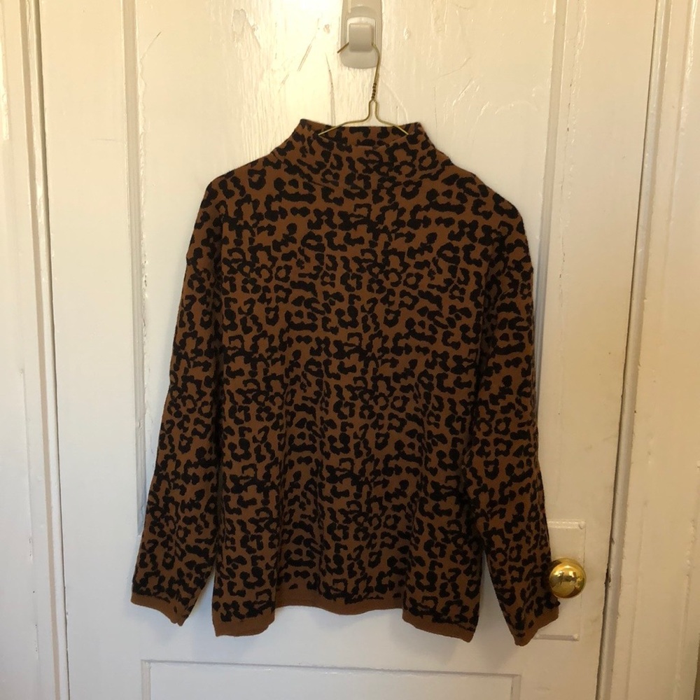 Leopard Print Sweater